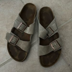 Birkenstock Arizona BS Taupe 42 narrow fit